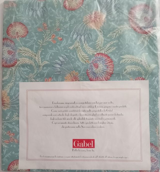 Copriletto Matrimoniale Gabel Floreale