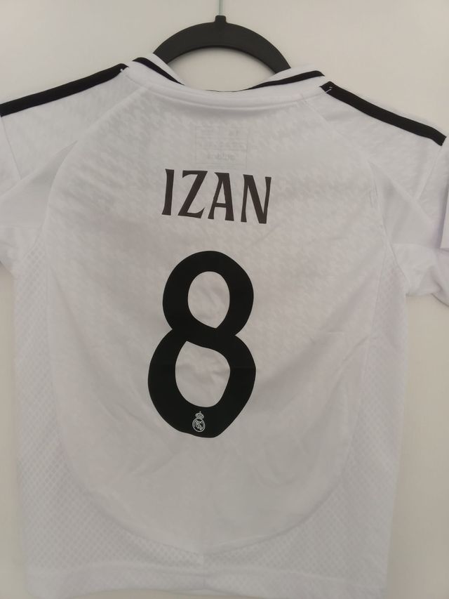 Camiseta Real Madrid Adidas Blanca Talla 18