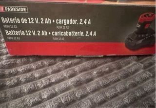 cargador y bateria parkside 12 voltios
A ESTRENAR