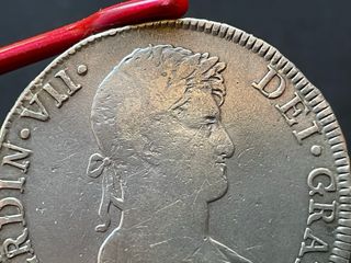 8 Reales Fernando VII 1817, Ceca de Lima