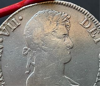 8 Reales Fernando VII 1817, Ceca de Lima