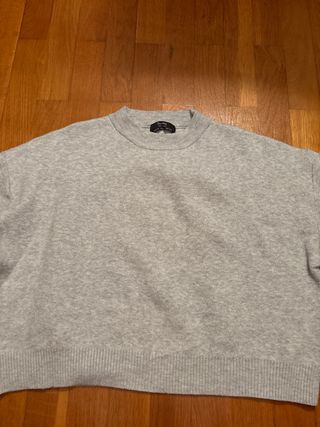 Jersey gris Bershka
