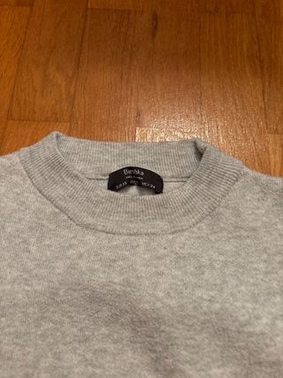 Jersey gris Bershka
