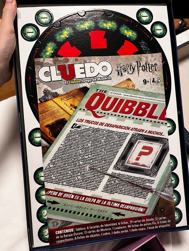 Cluedo Harry Potter Juego de Misterio