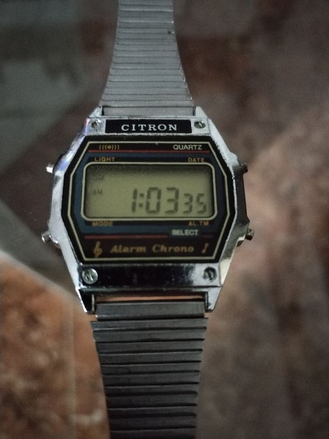 Reloj Citron Vintage Digital.