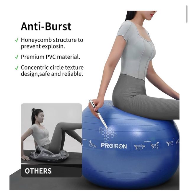 Pelota Pilates Proiron Anti-Burst