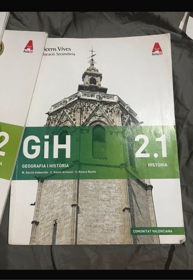 pack libros de geografía e historia 2 de la eso
