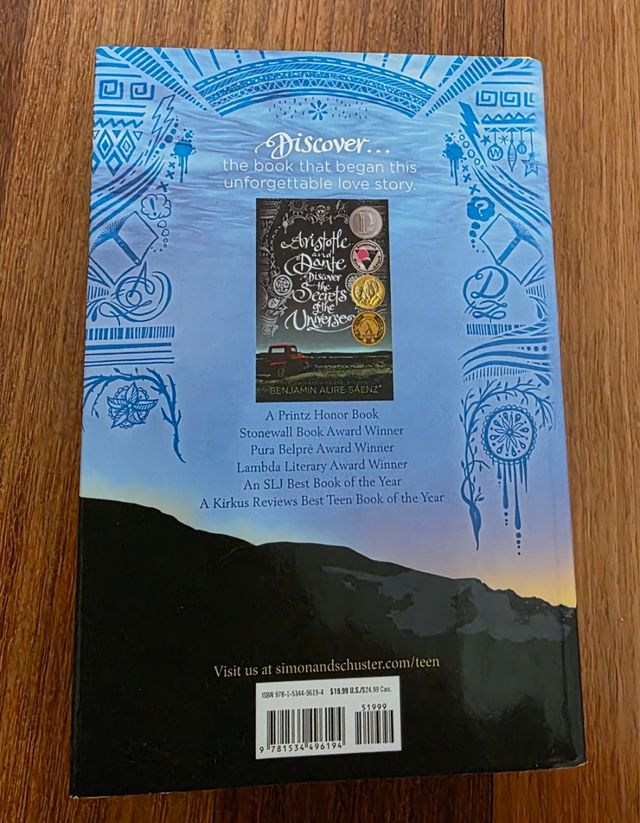 Aristotle and Dante #2 (en inglés)