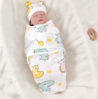 Bebê Antichoque Algodão Envoltório.