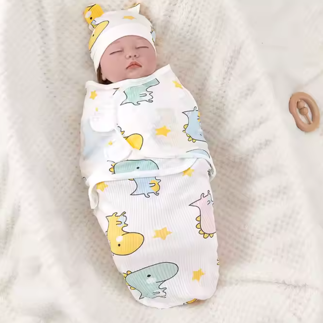 Bebê Antichoque Algodão Envoltório.