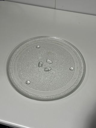 Plato giratorio de microondas