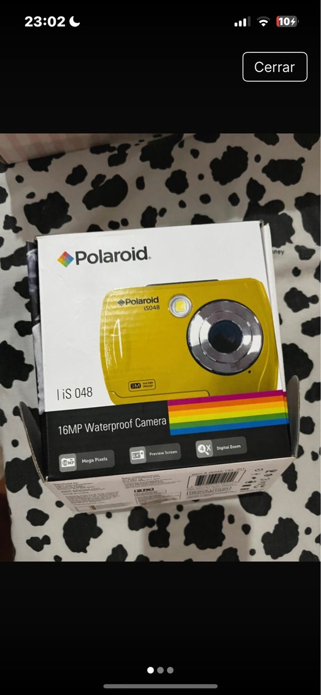 Cámara Polaroid IS048 16MP Sumergible