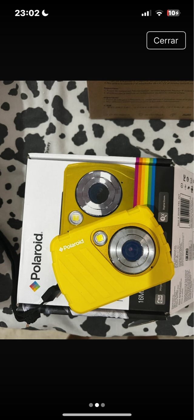 Cámara Polaroid IS048 16MP Sumergible