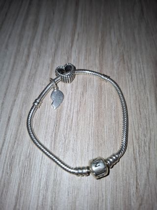Pulsera Pandora con 2 charms