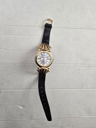 Orologio Quarzo Vintage Paul Manrur Oro Nero