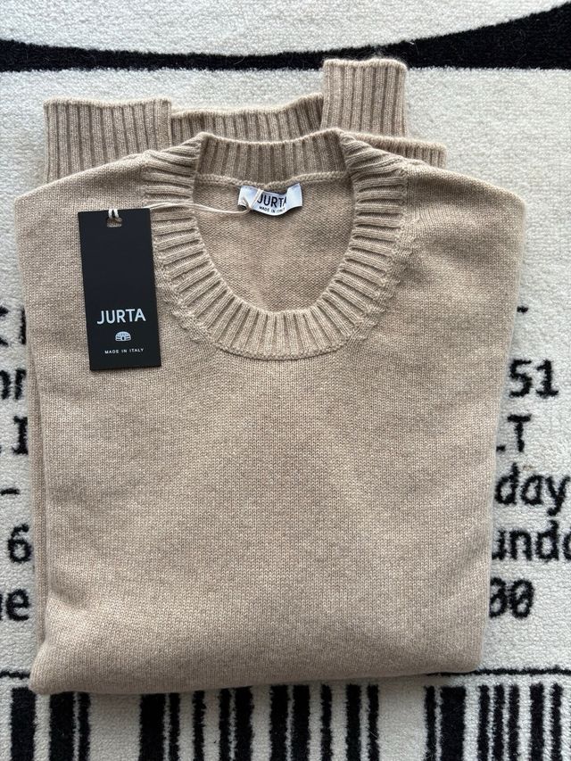 Maglione Jurta 100% cashmere beige
