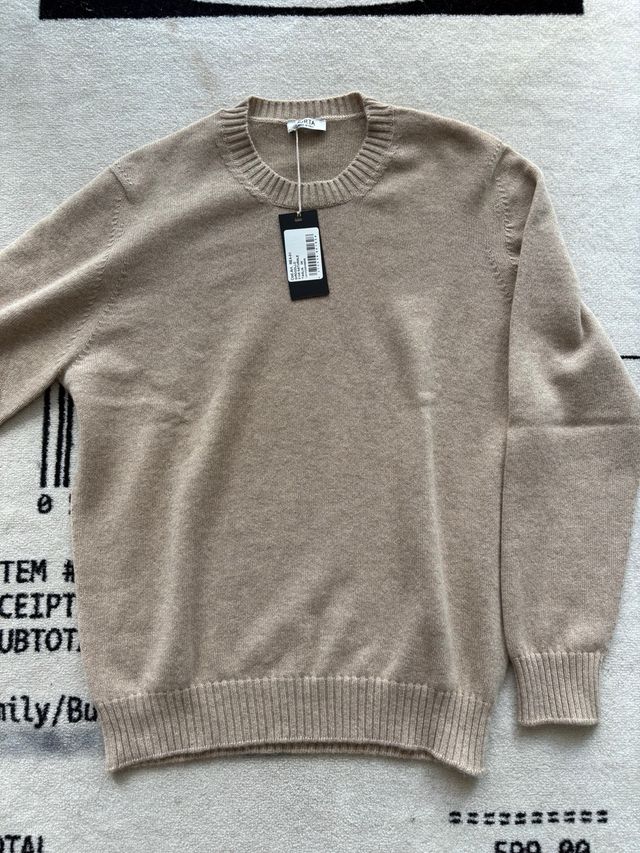 Maglione Jurta 100% cashmere beige