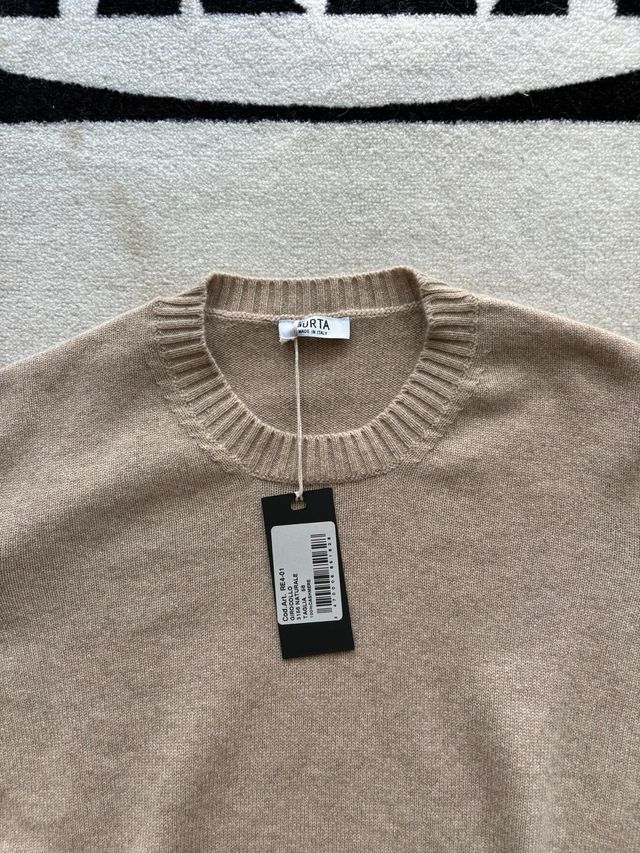 Maglione Jurta 100% cashmere beige