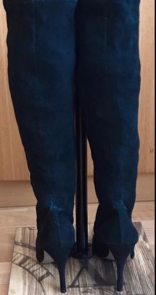 Botas altas tacón ante Zara 40