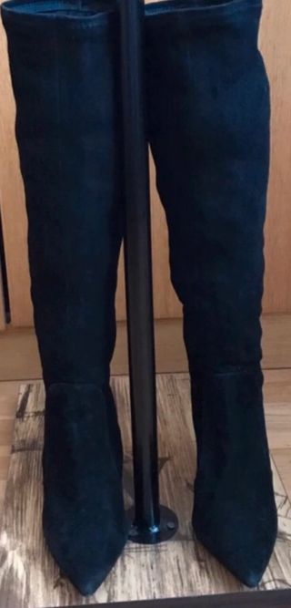 Botas altas tacón ante Zara 40