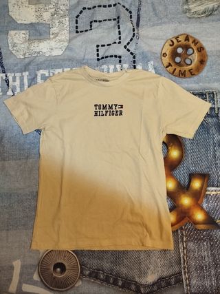 Camiseta Tommy Hilfiger Beige