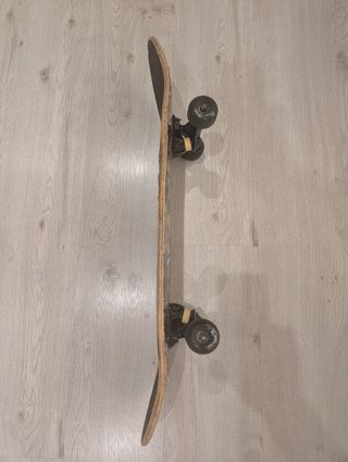 Skateboard Oxelo Mid 3 Skull Gold