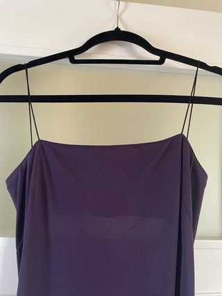 Vestido de fiesta morado SYSTEM ACTION