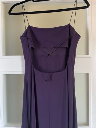 Vestido de fiesta morado SYSTEM ACTION