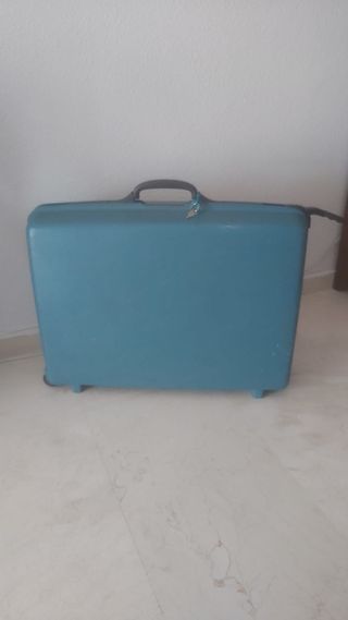 Maleta Samsonite,dura y resistente 70x50x20cm azul