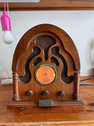 Radio Casete Madera