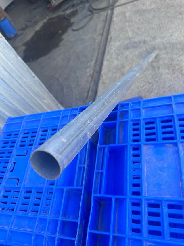 Tubos redondo metálicos 2 metros