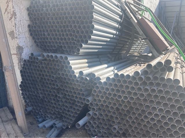 Tubos redondo metálicos 2 metros