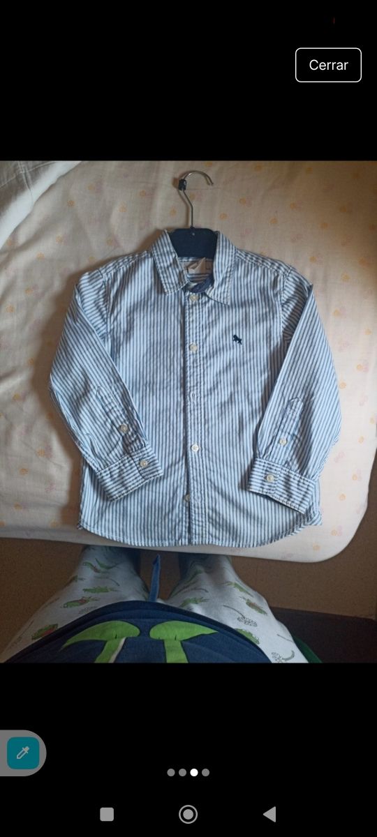 Conjunto de niño: camisa y pantalón corto