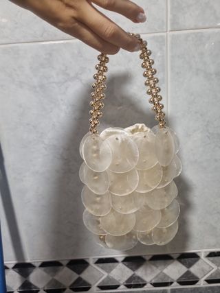 Bolso de fiesta nacarado