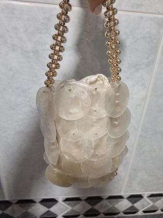 Bolso de fiesta nacarado