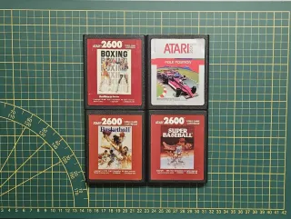 Lotto Giochi Atari 2600: Boxing, Pole Position, Ba