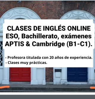 CLASES DE INGLÉS ONLINE