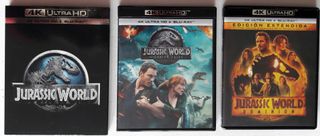 Jurassic World 1-3 4K UHD + Blu-ray