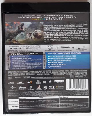 Jurassic World 1-3 4K UHD + Blu-ray