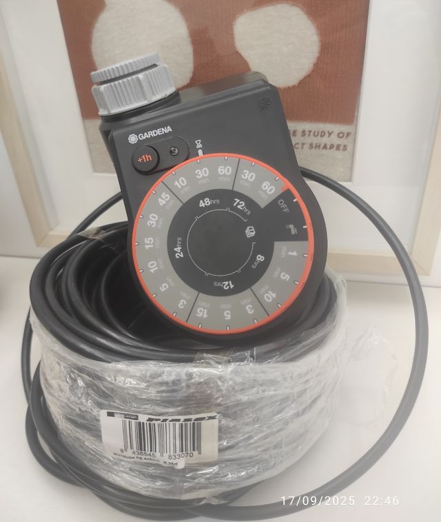 Temporizador Riego Gardena Automático más microtu
