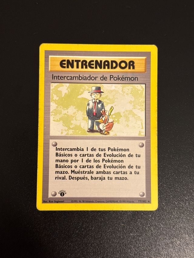 Intercambiador de Pokémon 1ª Edición 77