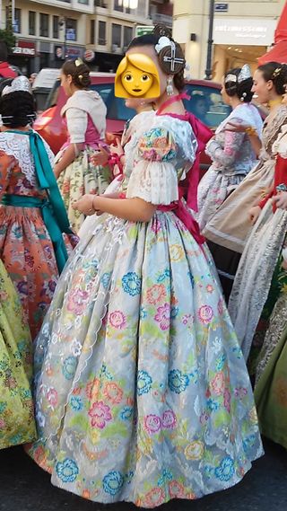 Traje Fallera Talla XS/S
