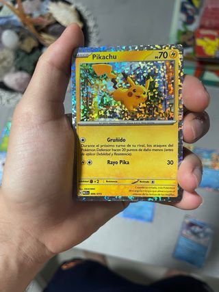Cromo Pokémon Pikachu 006/015 Básico