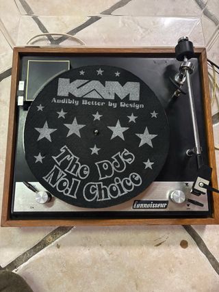 Tocadiscos Vintage Connoisseur KAM