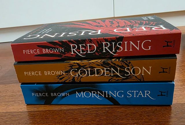 Red Rising, Golden Son y Morning Star (inglés)