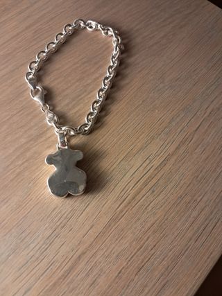 Pulsera Tous Oso Plata