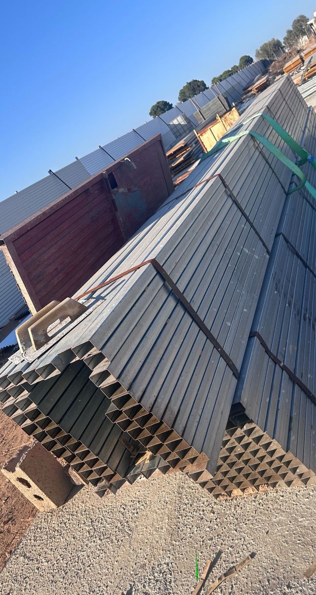 Viguetas regles tubos.