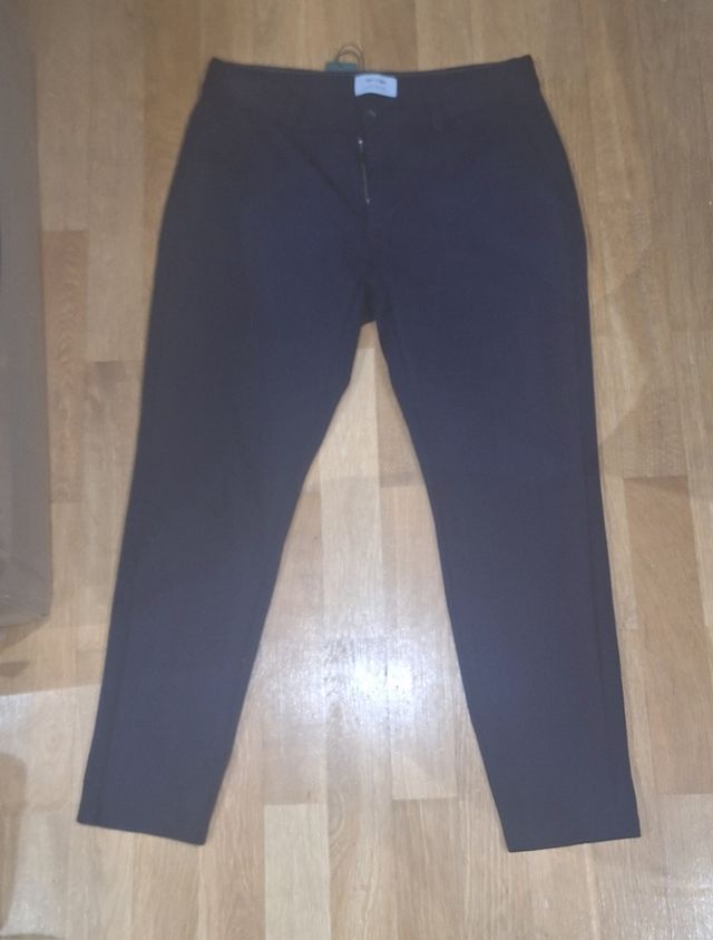 Pantalón Chino Hombre Azul Marino