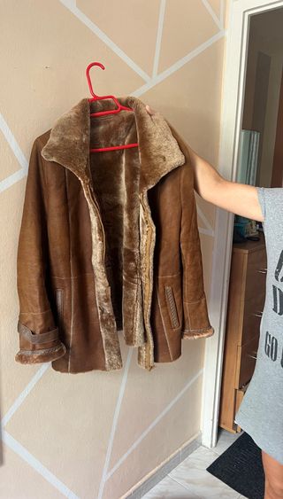 Chaqueta de ante y borreguito