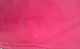 Cazadora Biker Piel Roja Talla M Mango